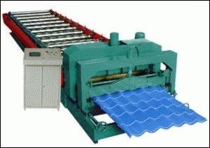 1100型琉璃瓦壓瓦機 高清圖片展示與帝泊品牌專業(yè)解析